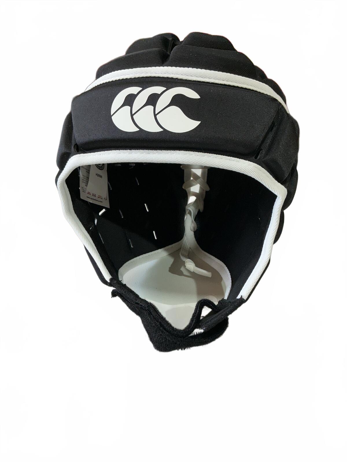 Canterbury Rugby Headguard Black Size M Protective Helmet Padding