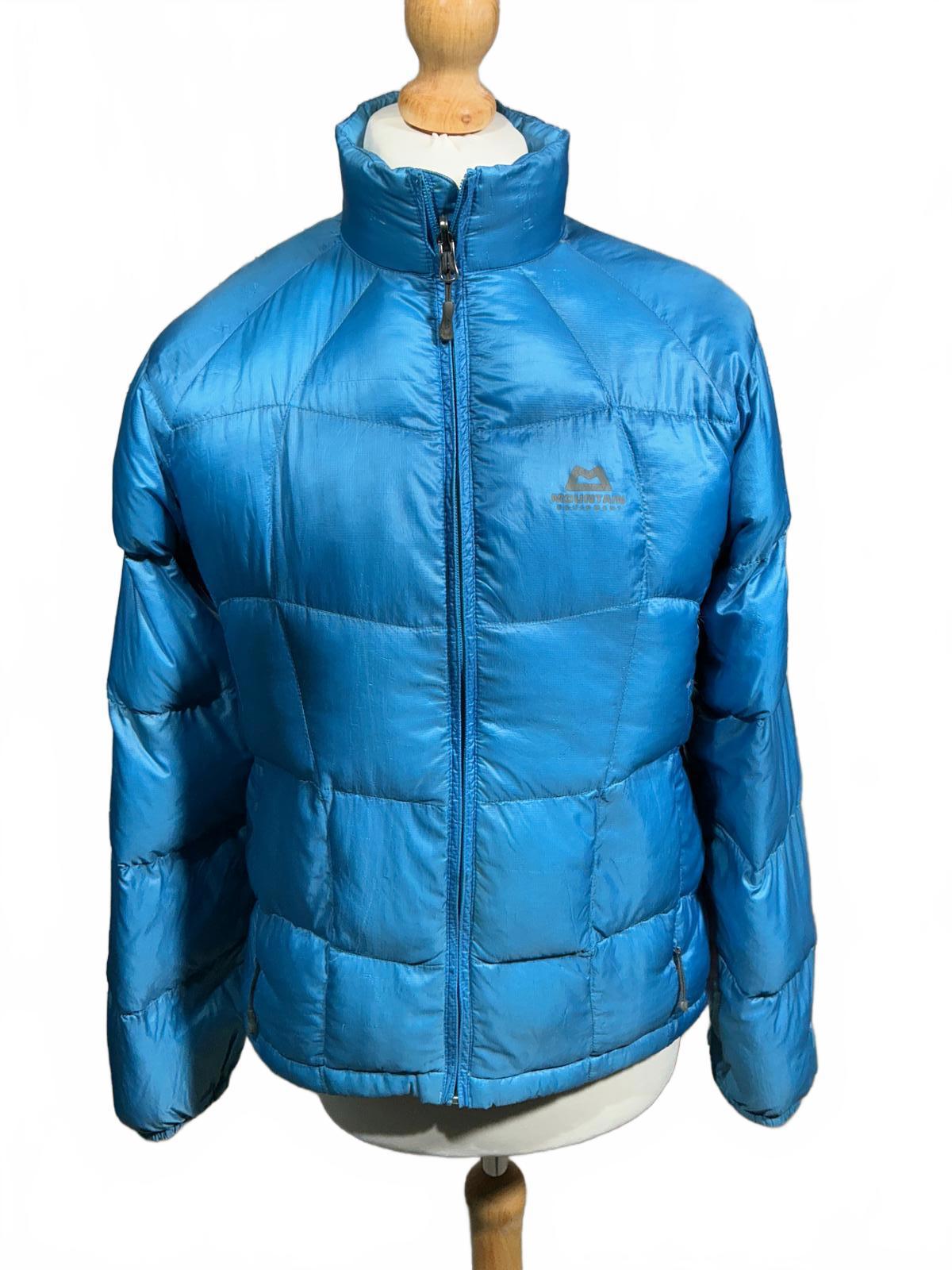 Mountain Equipment Blue Puffer Jacket Men's Outerwear