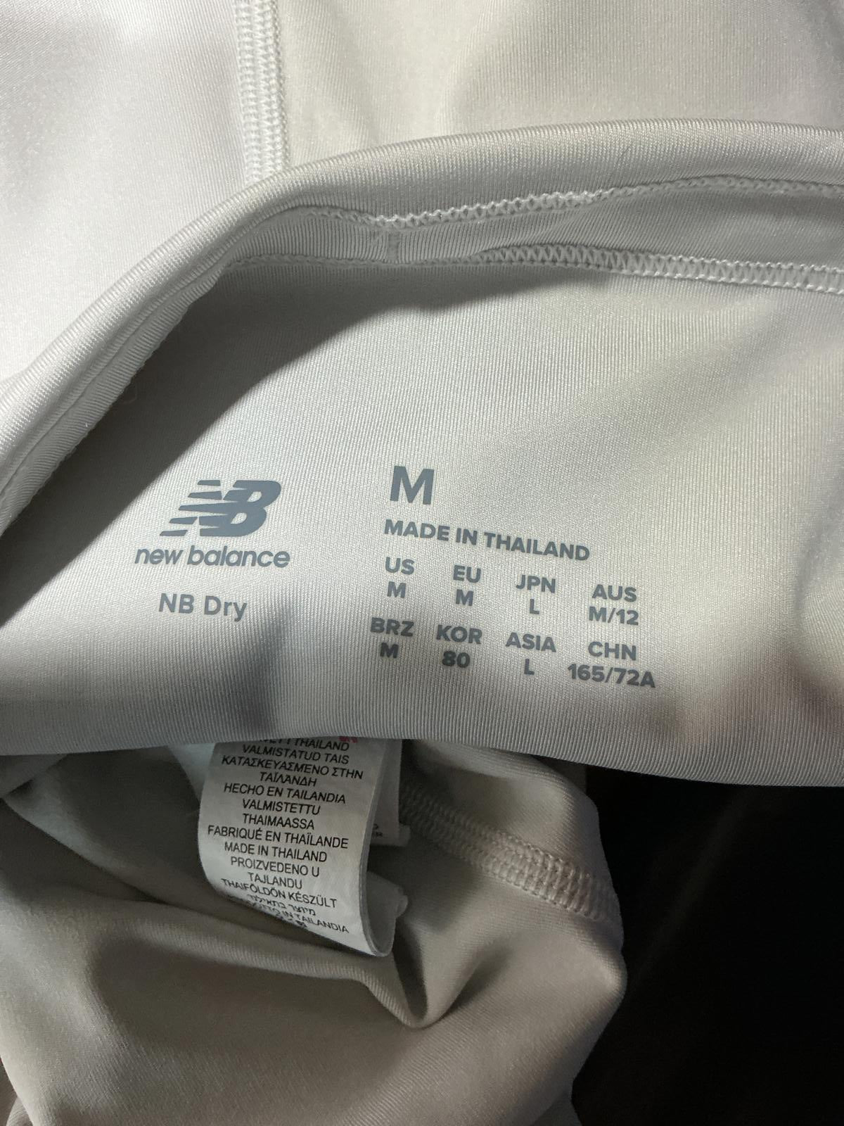 New Balance Women's White High-Waisted Leggings