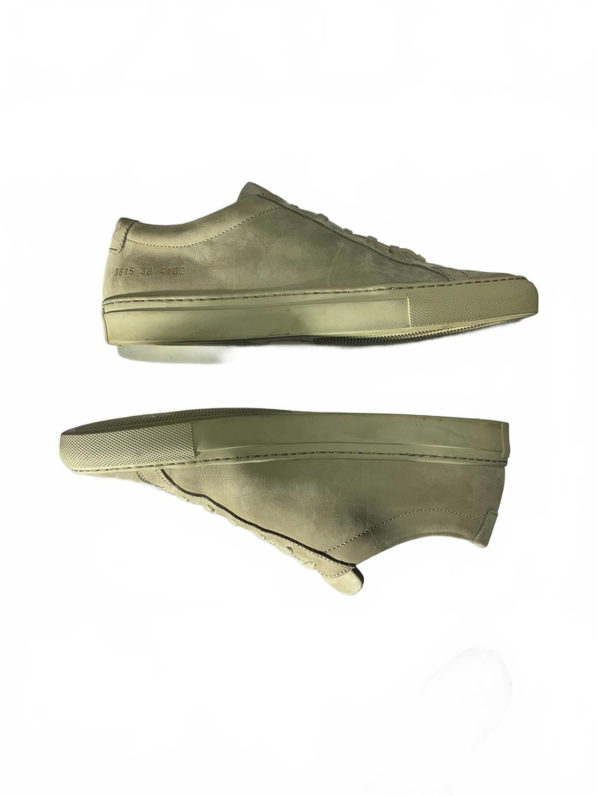 Common Projects Nap Tournament Low Size 4/37 Sneakers Beige Suede Men's Size 38