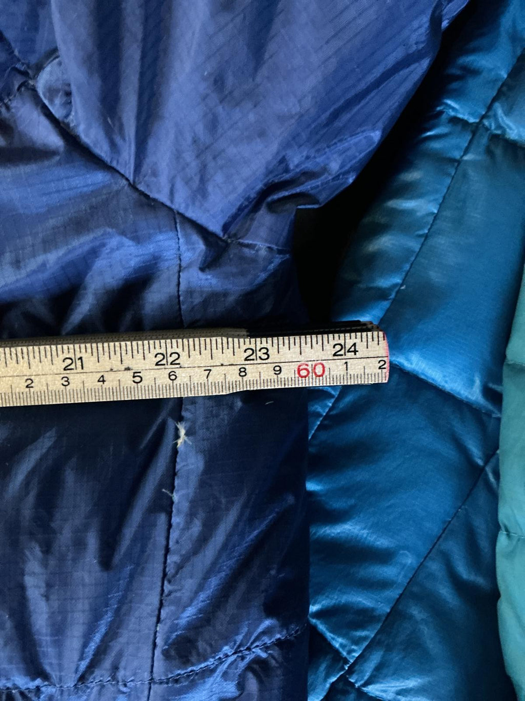 Mountain Hardwear Men's Puffer Jacket Insulated Winter Blue M Good
