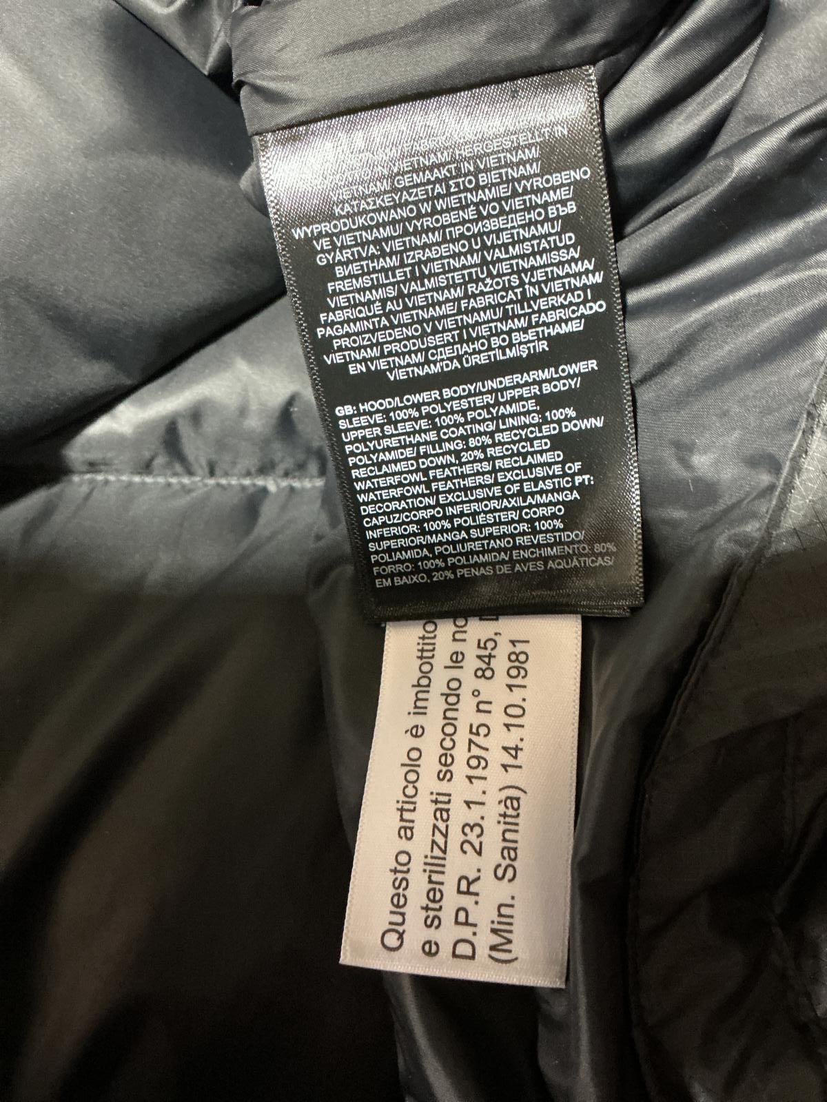 The North Face Diablo Down 2.0 Black Puffer Jacket Hooded Size XXL