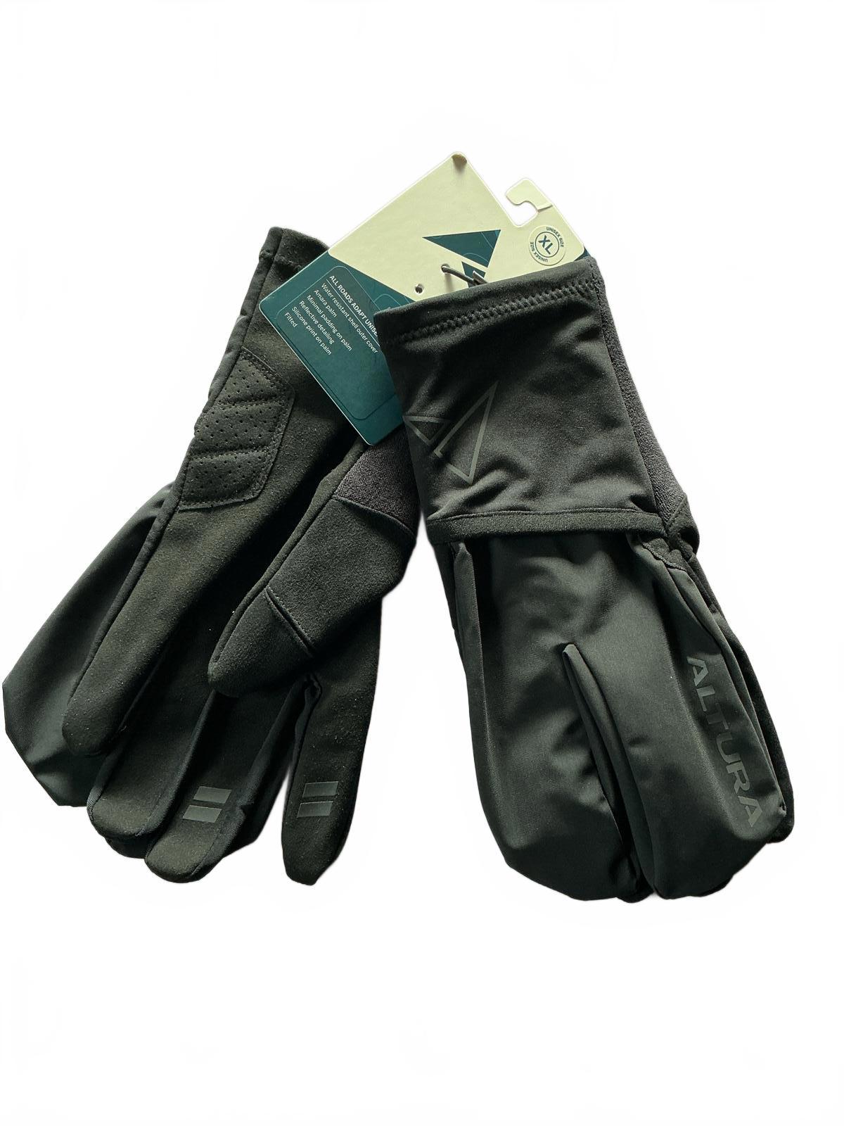 Altura All Roads Adapt Black Cycling Gloves Size XL