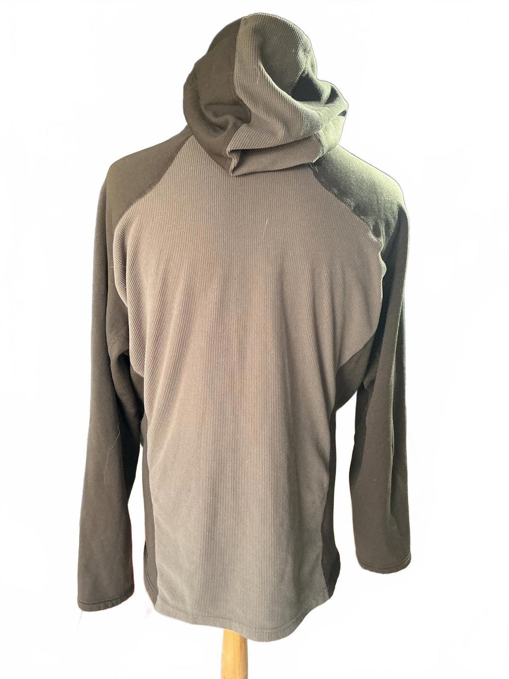 Haglöfs Size XXL Brown Hooded Fleece Jacket Outdoor Activewear