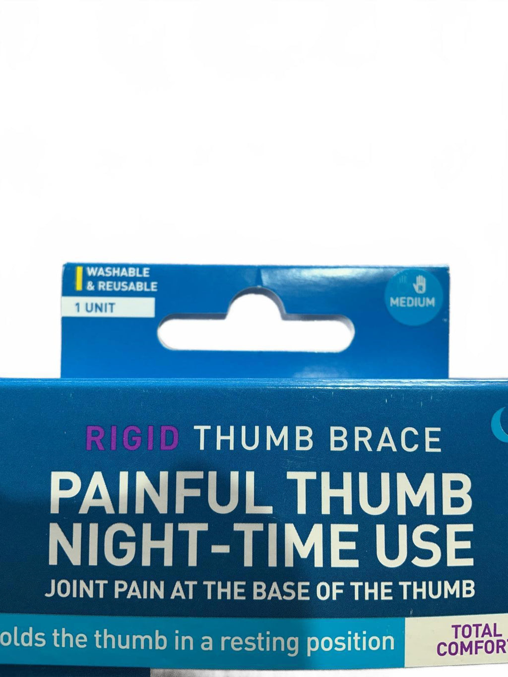 Epitact Rigid Thumb Brace Medium for Painful Thumb Night-Time Use
