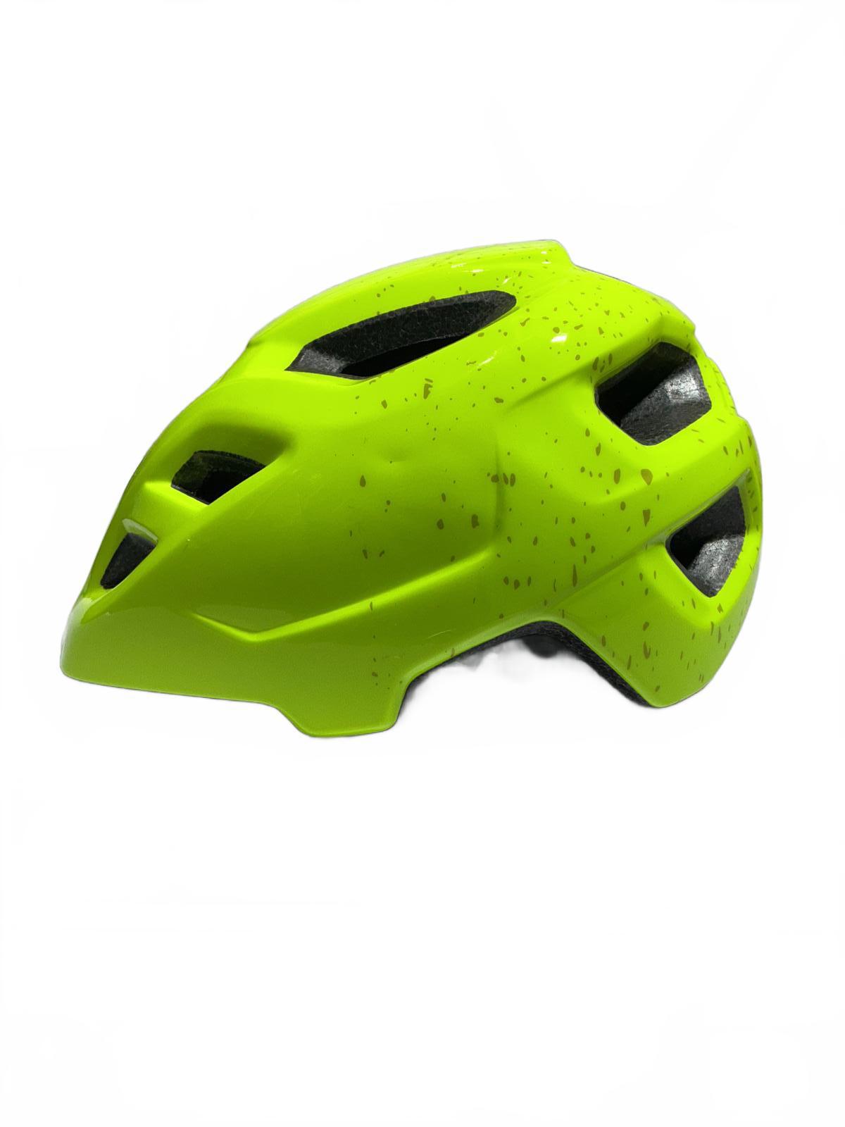 High Visibility Yellow Cycling Helmet small 51-55cm