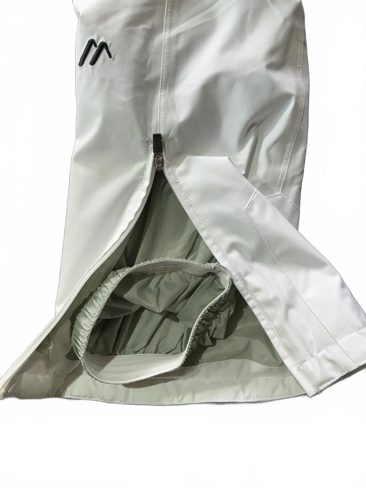 Maier White Waterproof Insulated Ski Pants Size 18 Winter Snow Trousers