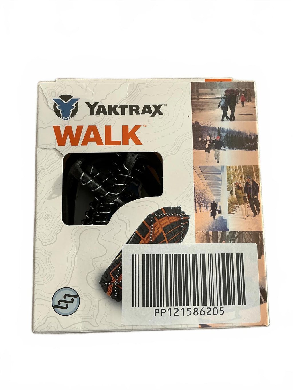 Yaktrax Walk Winter Traction Device XS Black