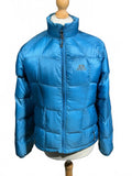 Mountain Equipment Men's Puffer Jacket Fillpower 800+ Size L Blue VeryGood