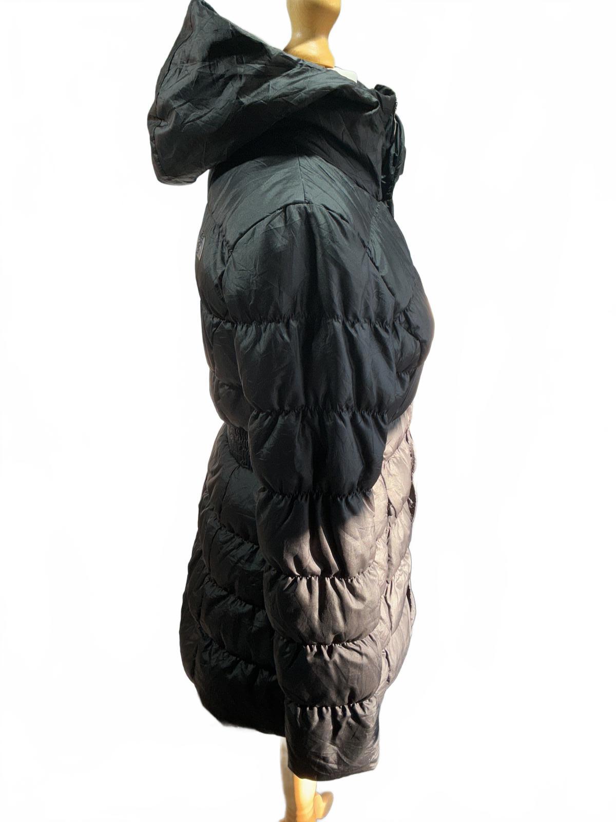 The North Face Women's Down Jacket Ski Skirt Layered Front Small Black