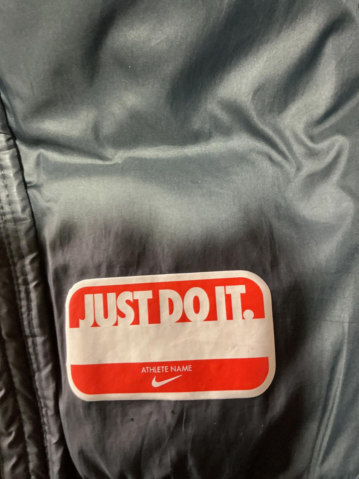 Nike Black Junior Puffer Jacket with Hood