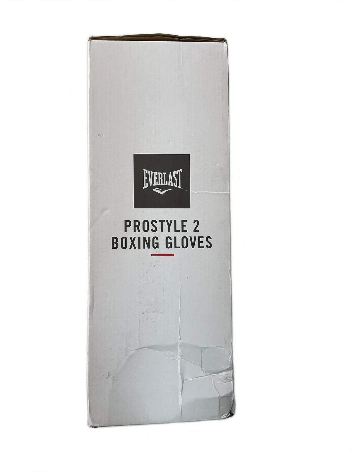 Everlast Prostyle 2 Boxing Gloves 10oz Black Training Gloves