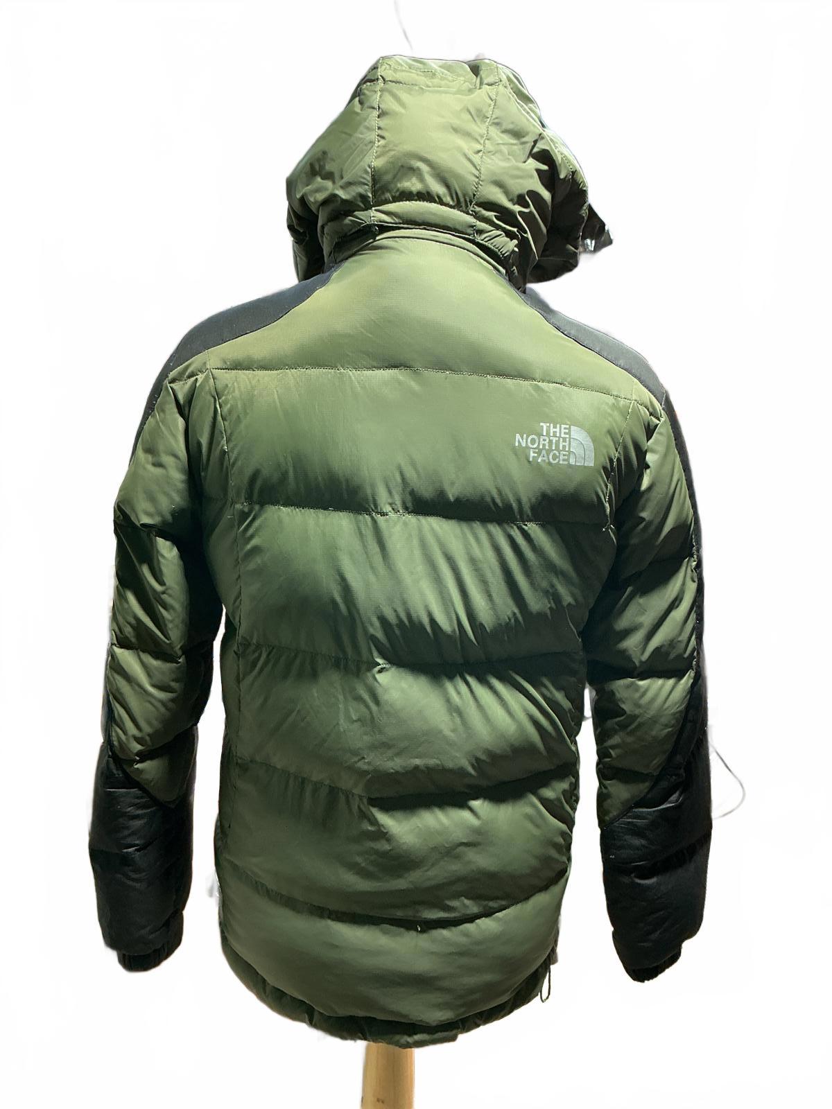 The North Face Men's Insulated Hooded Jacket Green and Black Summit Series
