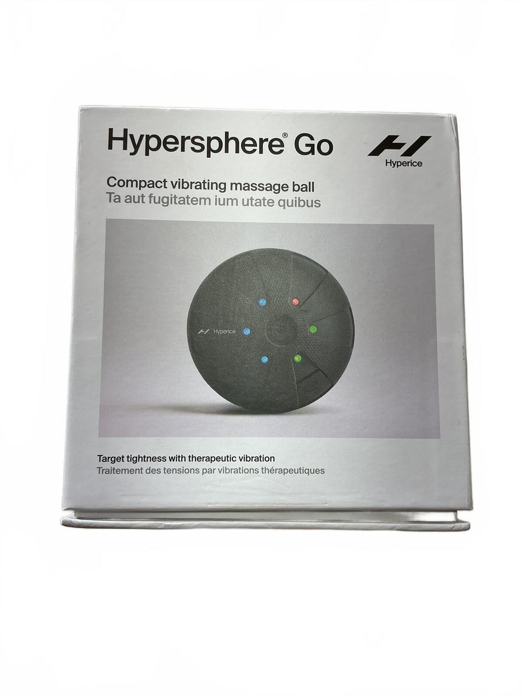 Hypersphere Go Compact Vibrating Massage Ball - Lightweight and Portable
