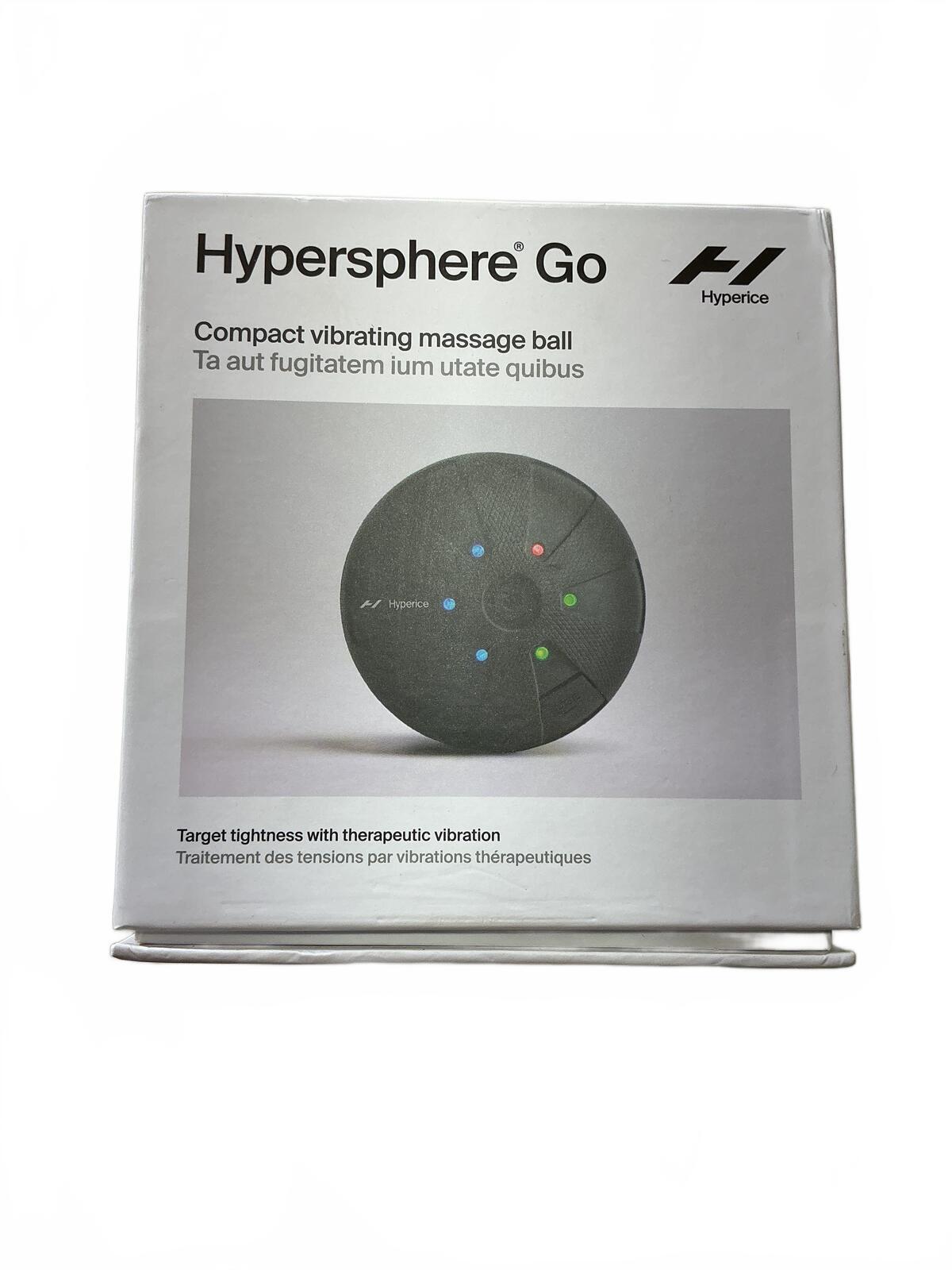 Hypersphere Go Compact Vibrating Massage Ball - Lightweight and Portable