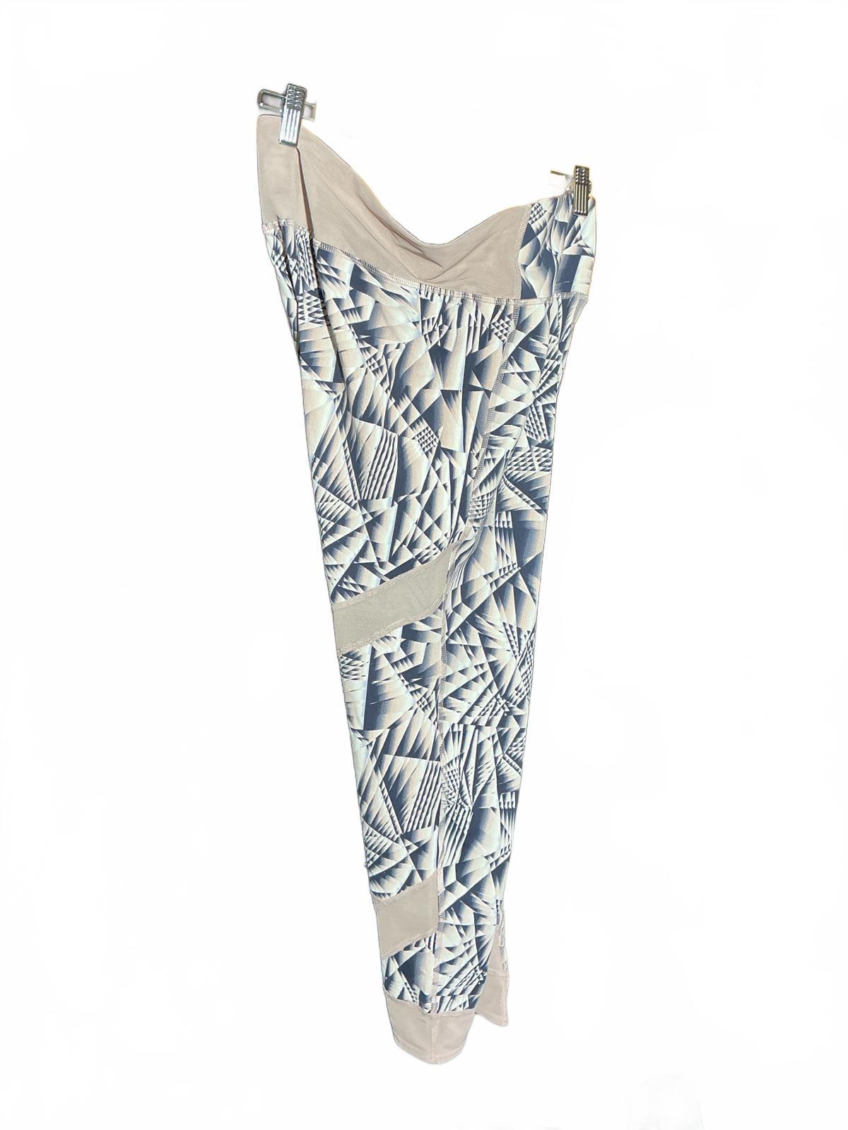 New Balance Wicking High Rise Fitted Printed Leggings Size XL