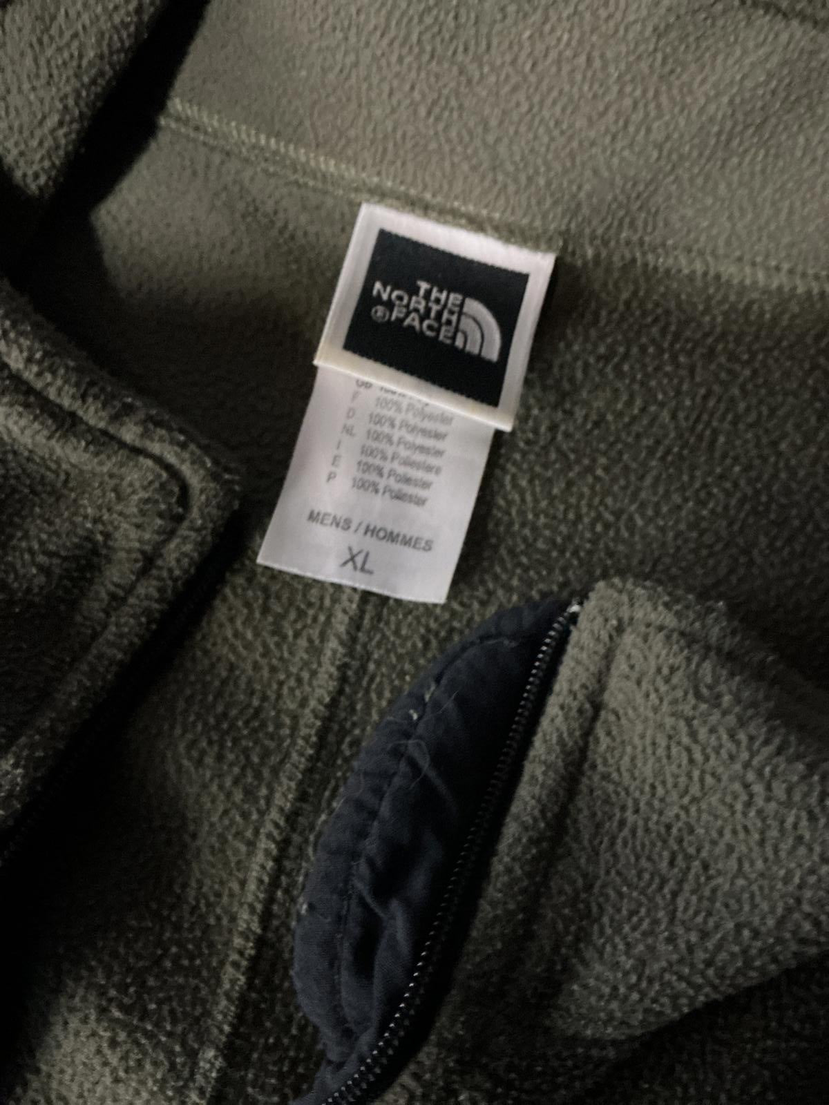 The North Face Olive Green Fleece Hiking Pullover