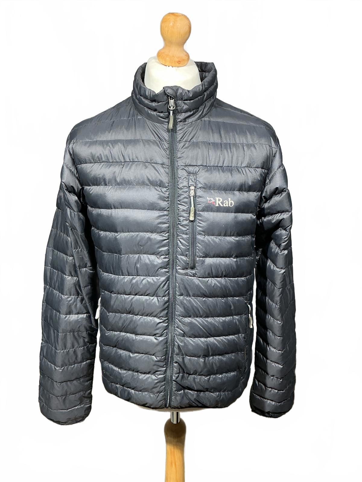 Rab Men's Grey Puffer Jacket