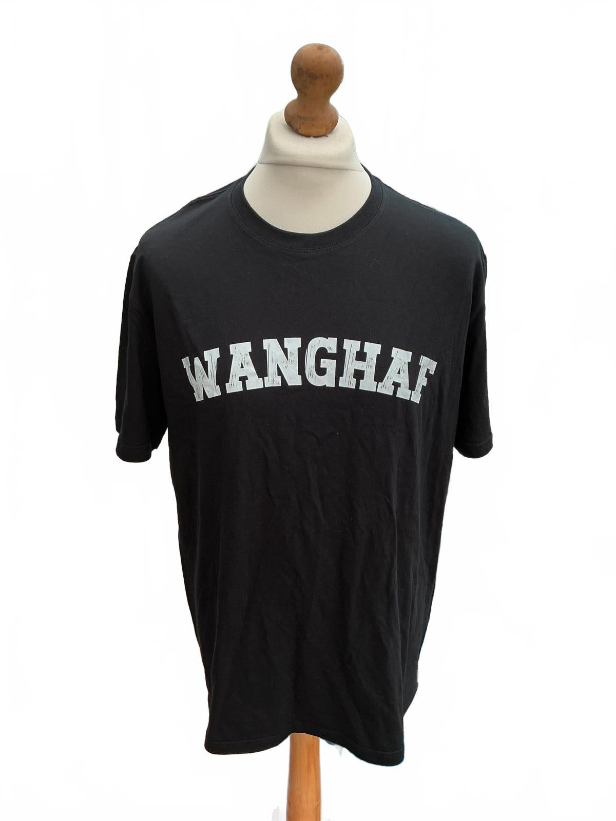 Wanghaf Black T-Shirt Size Regular XL