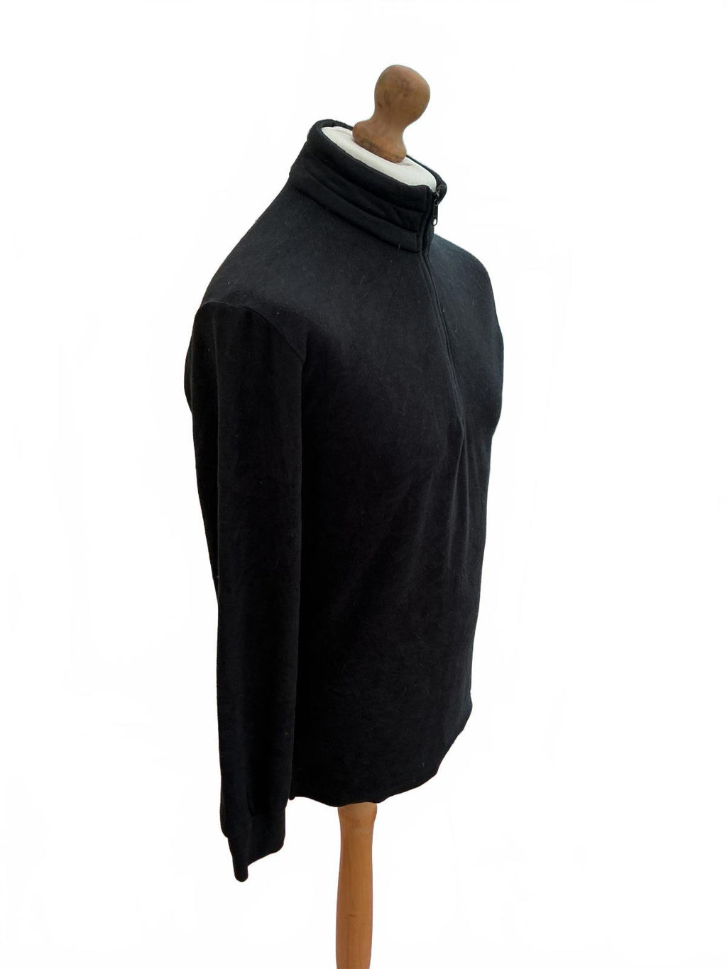 RLX Polo Ralph Lauren Black Half-Zip Fleece Jumper Size Medium