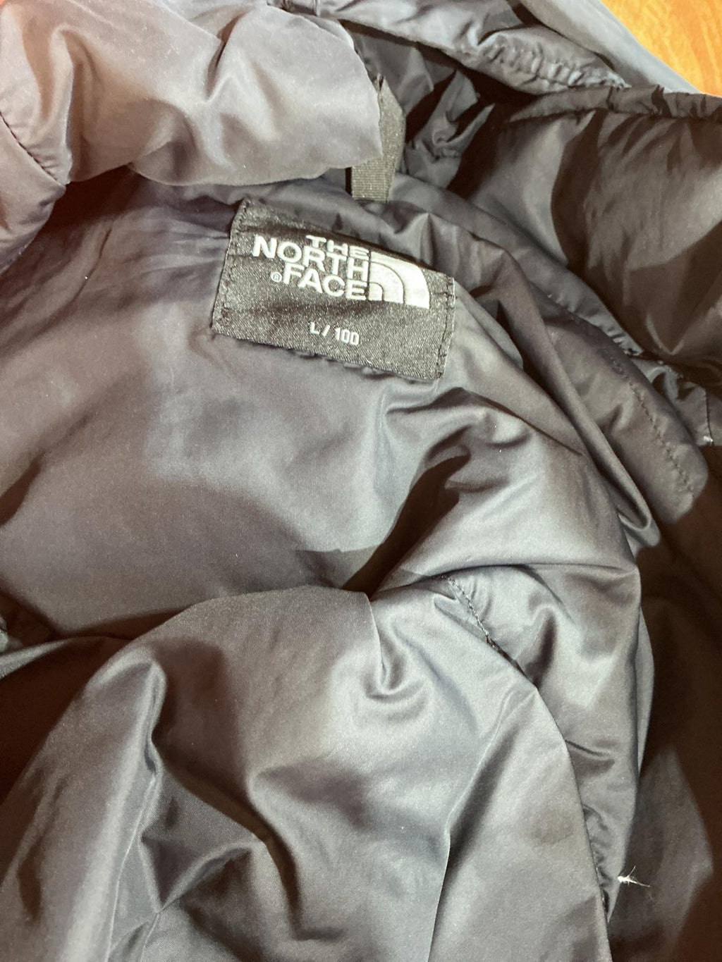 The North Face Men's Puffer Jacket Hooded Black Very Good