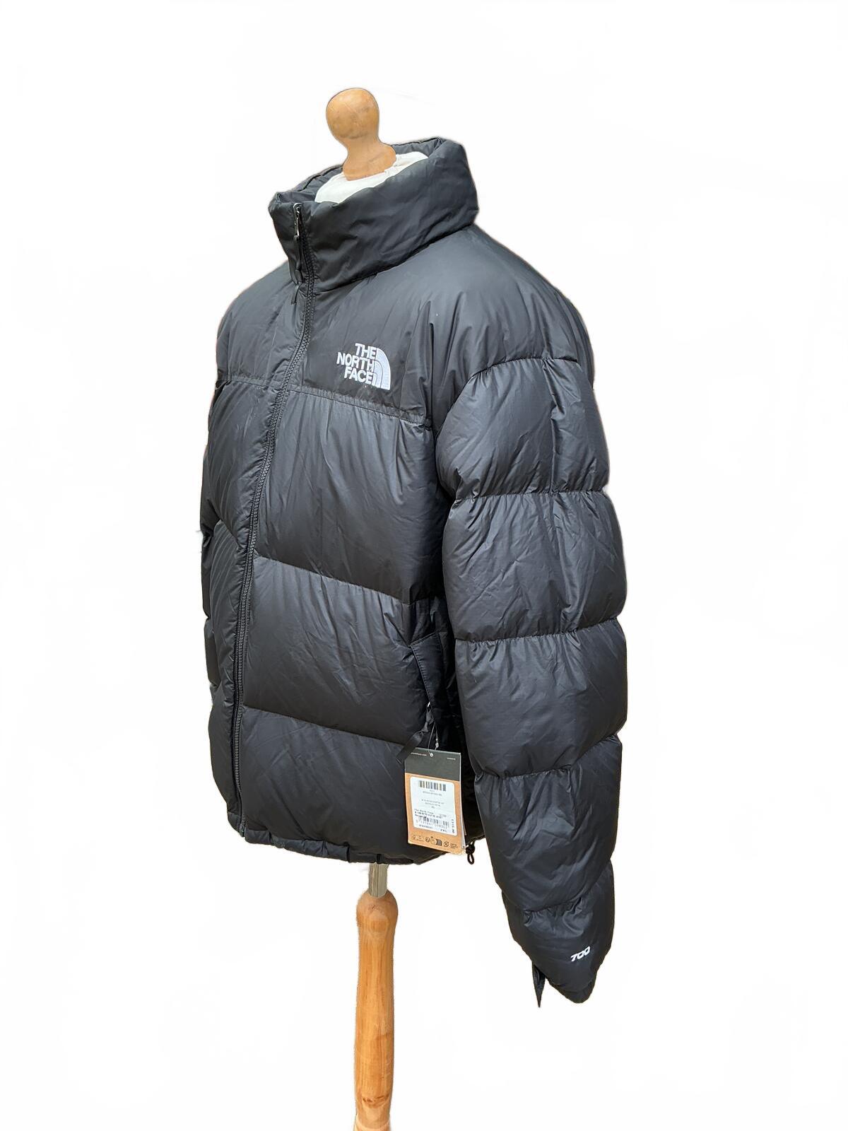 The North Face Black 1996 retro Nuptse Puffer Jacket Size Regular Xxl
