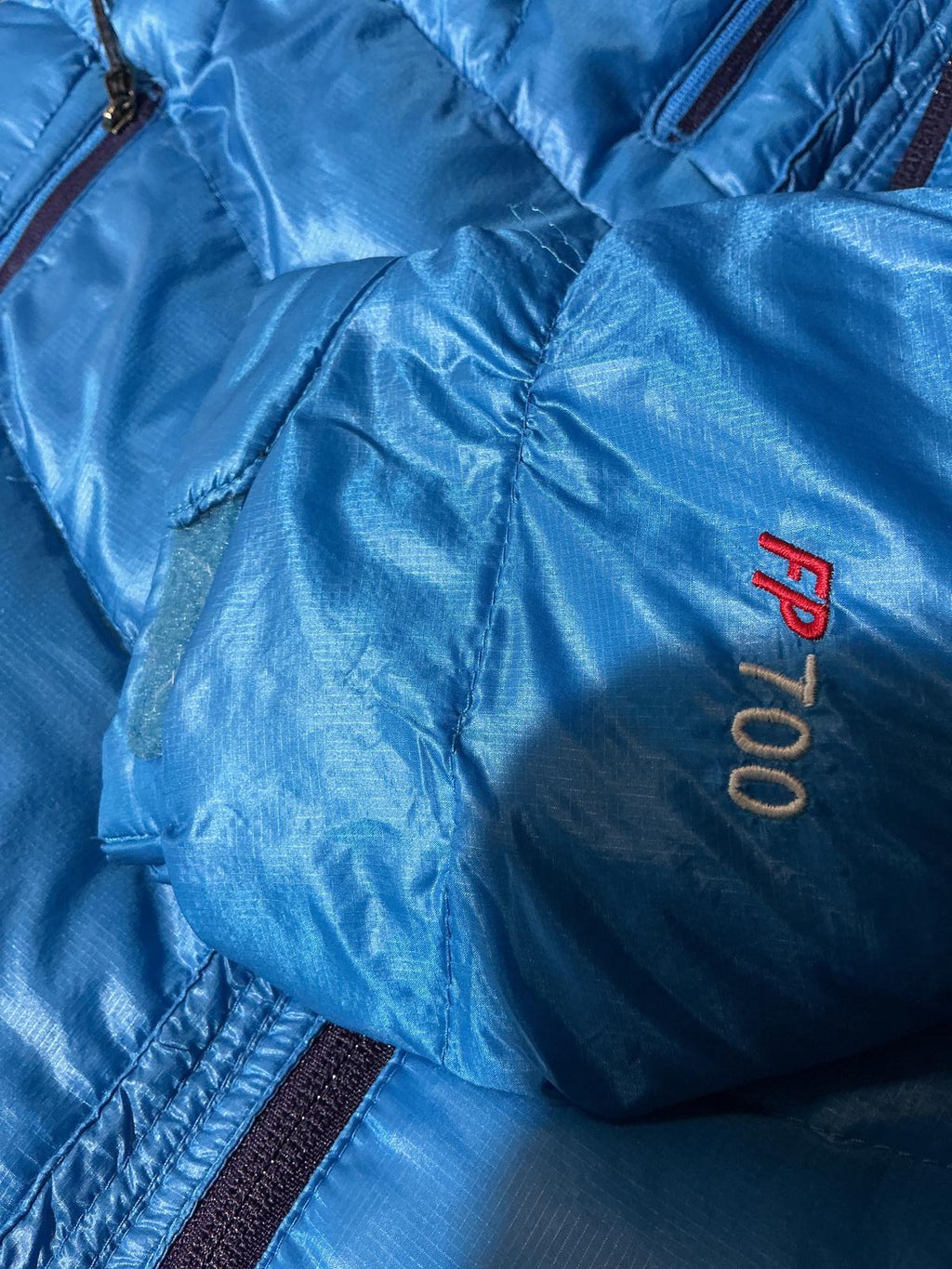 Mountain Equipment Women's Blue Puffer Jacket