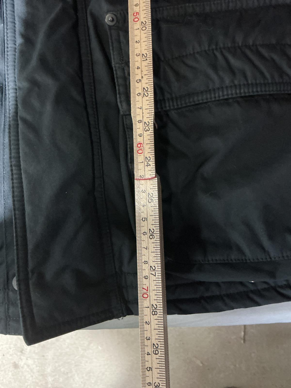 Black Men's Utility Ralph Lauren Jacket with Multiple Pockets and Hood