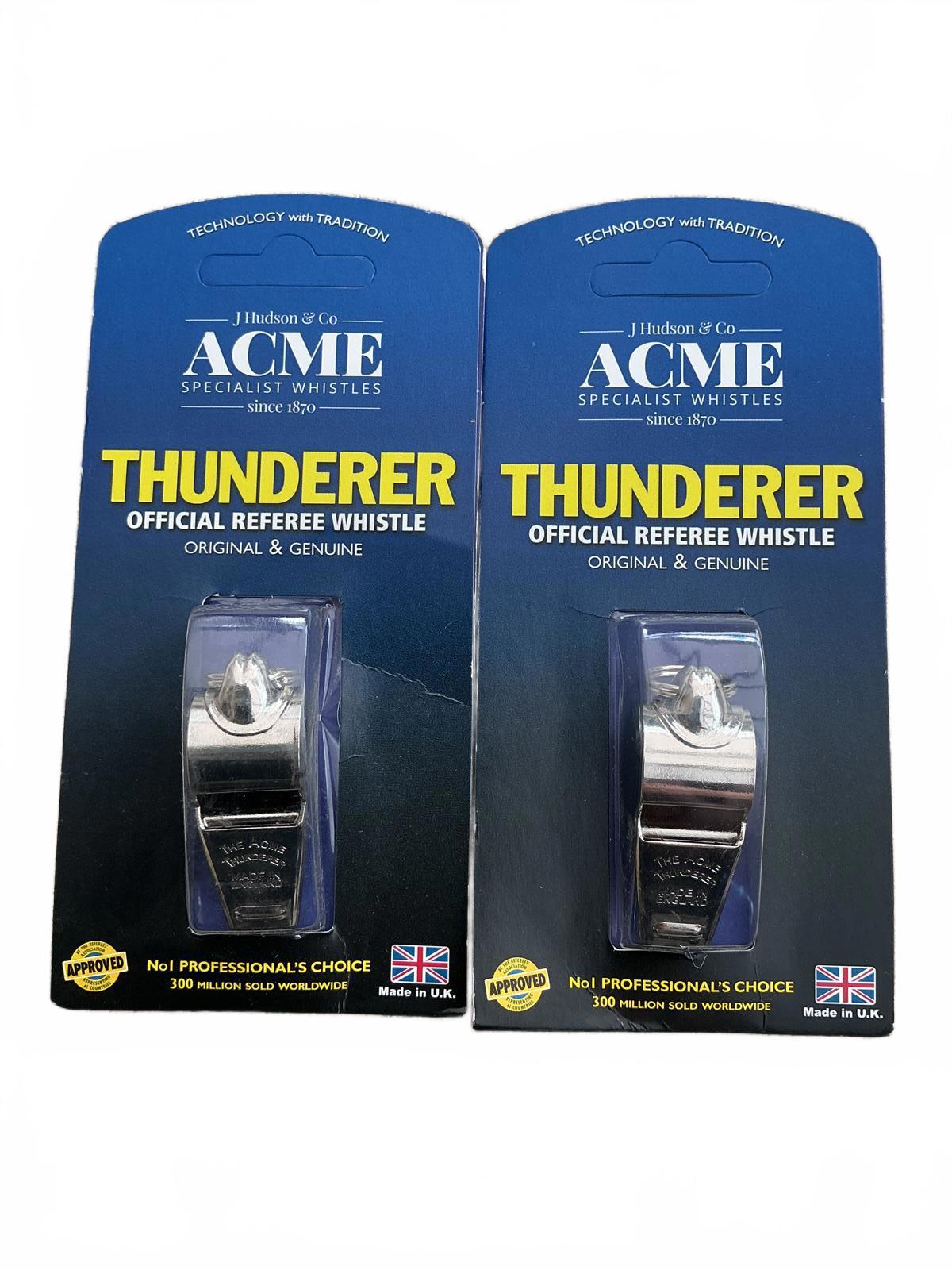 ACME Thunderer Official Referee Whistle Size 60 1/2