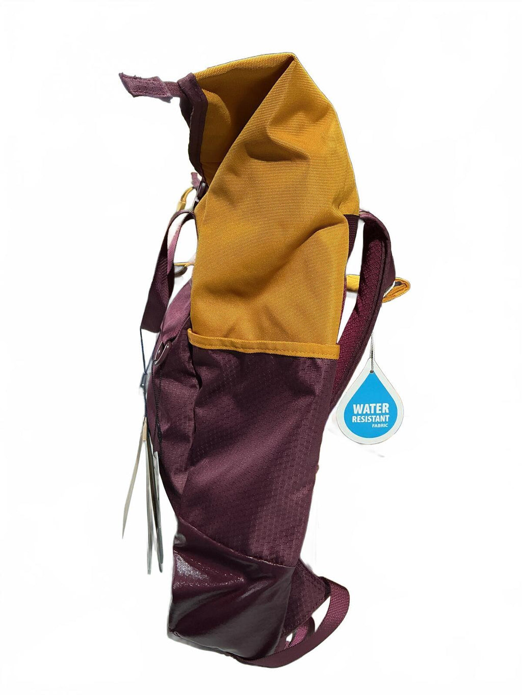 *NEW* Rivacase 25L  15.6in Water Resistant Laptop Backpack Burgundy Mustard