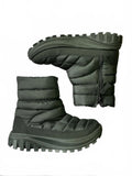 Columbia Waterproof Snow Trot Black Winter Boots Ski Size 4.5