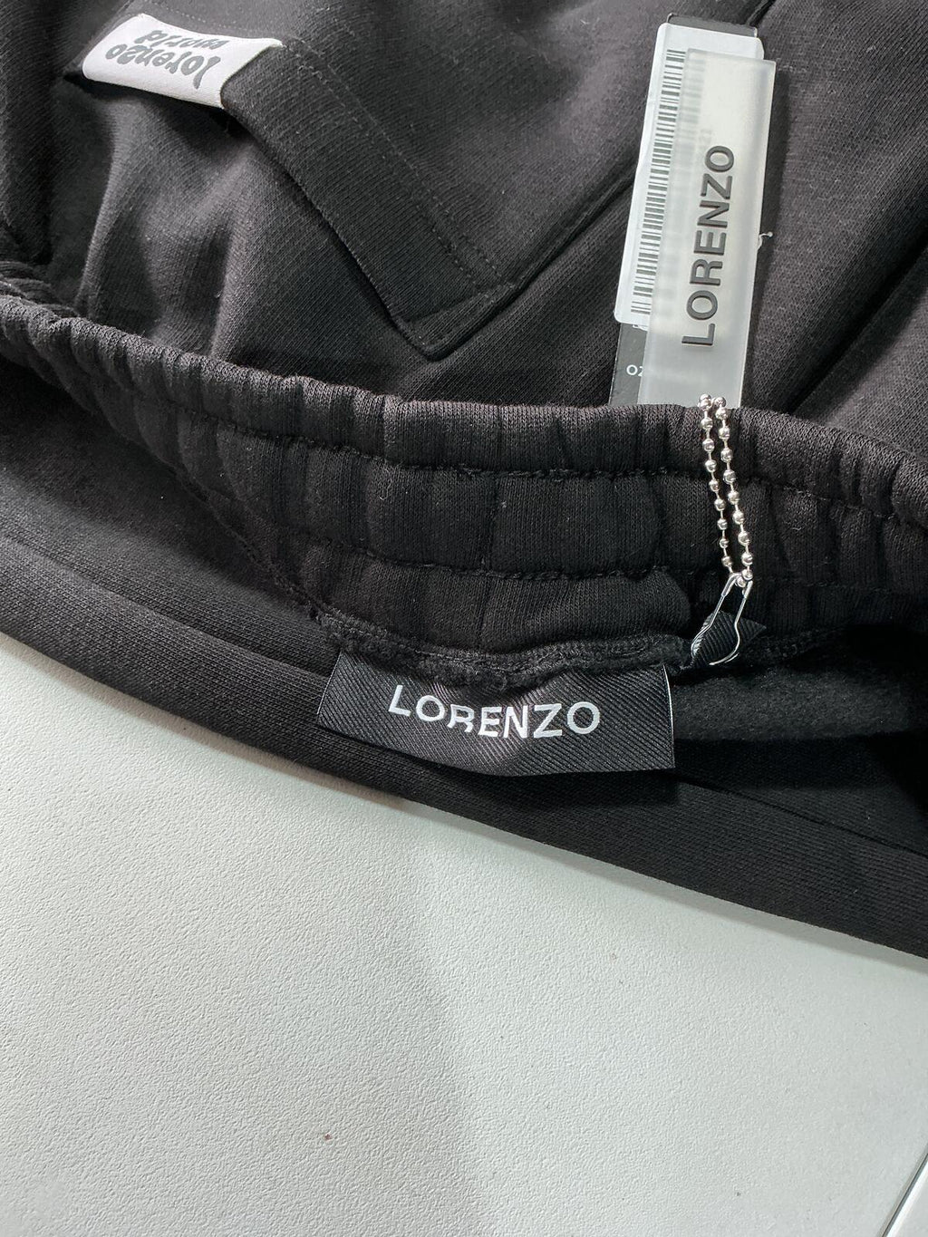 Lorenzo World Black Jogger Trousers Size Regular XL Comfortable Fit