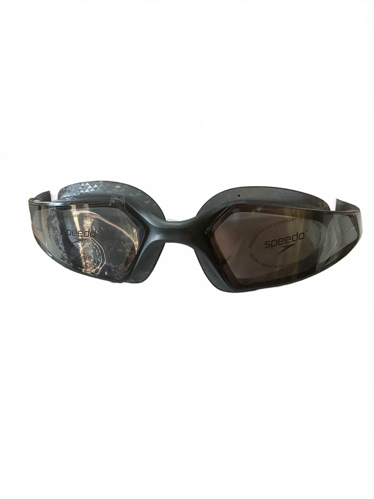 Speedo Aquapulse Pro Swim Goggles Black UV Protection Size Medium
