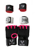 Islero+Everlast+Fumetso Boxing Hand Wraps Set Black Pink/White/Black red