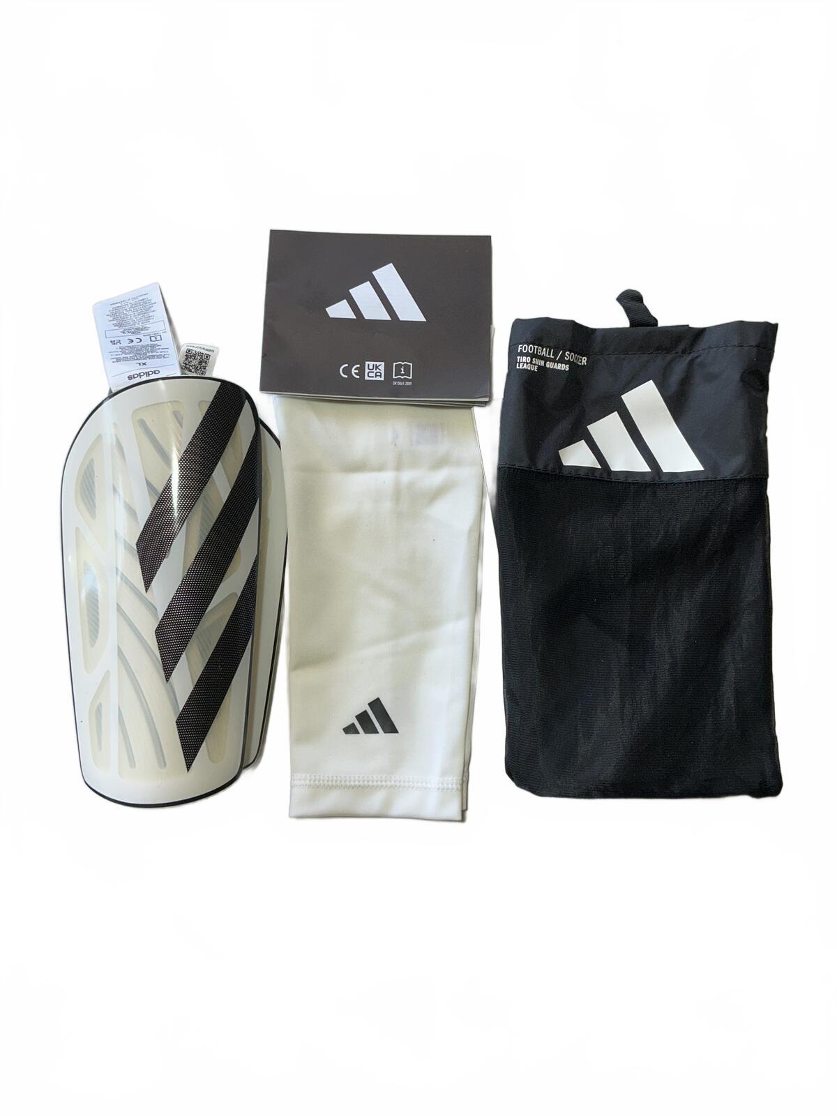 Adidas Tiro Football Shin Guards with Sleeve Size XL Protective Gear