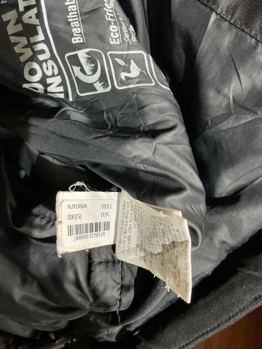 The North Face Men's Black Puffer Jacket with Hood