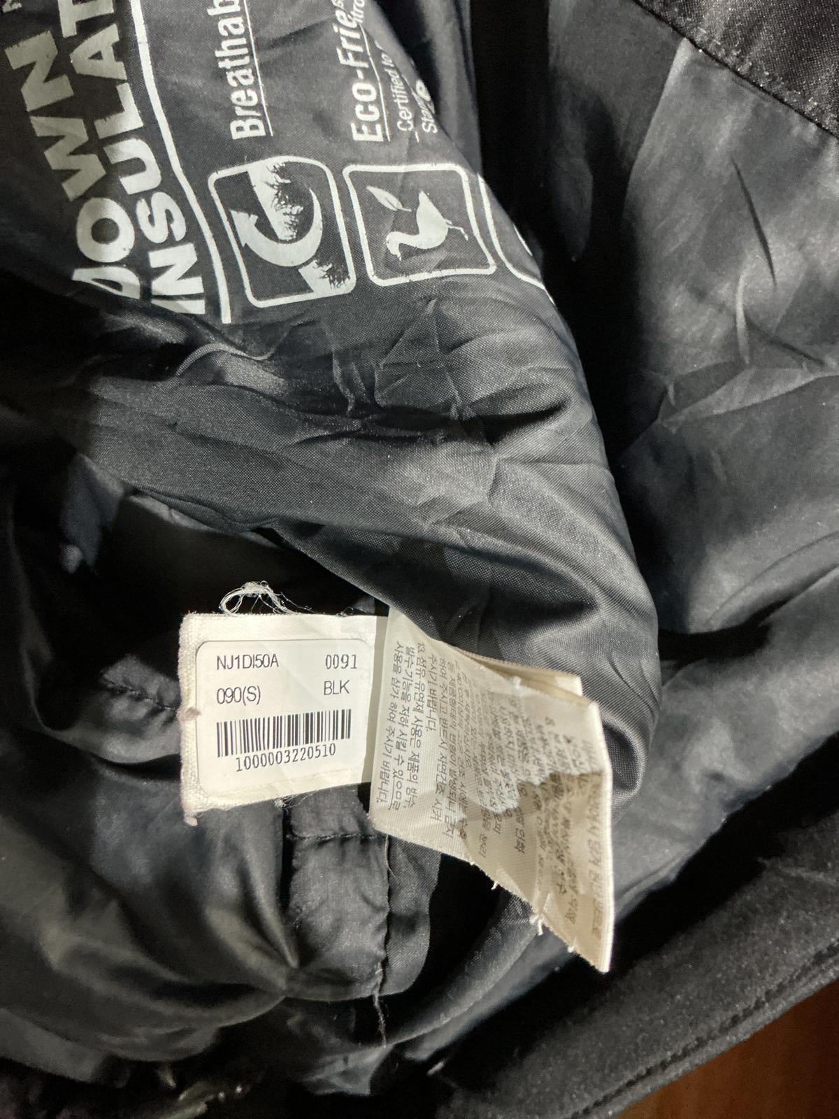 The North Face Men's Black Puffer Jacket with Hood