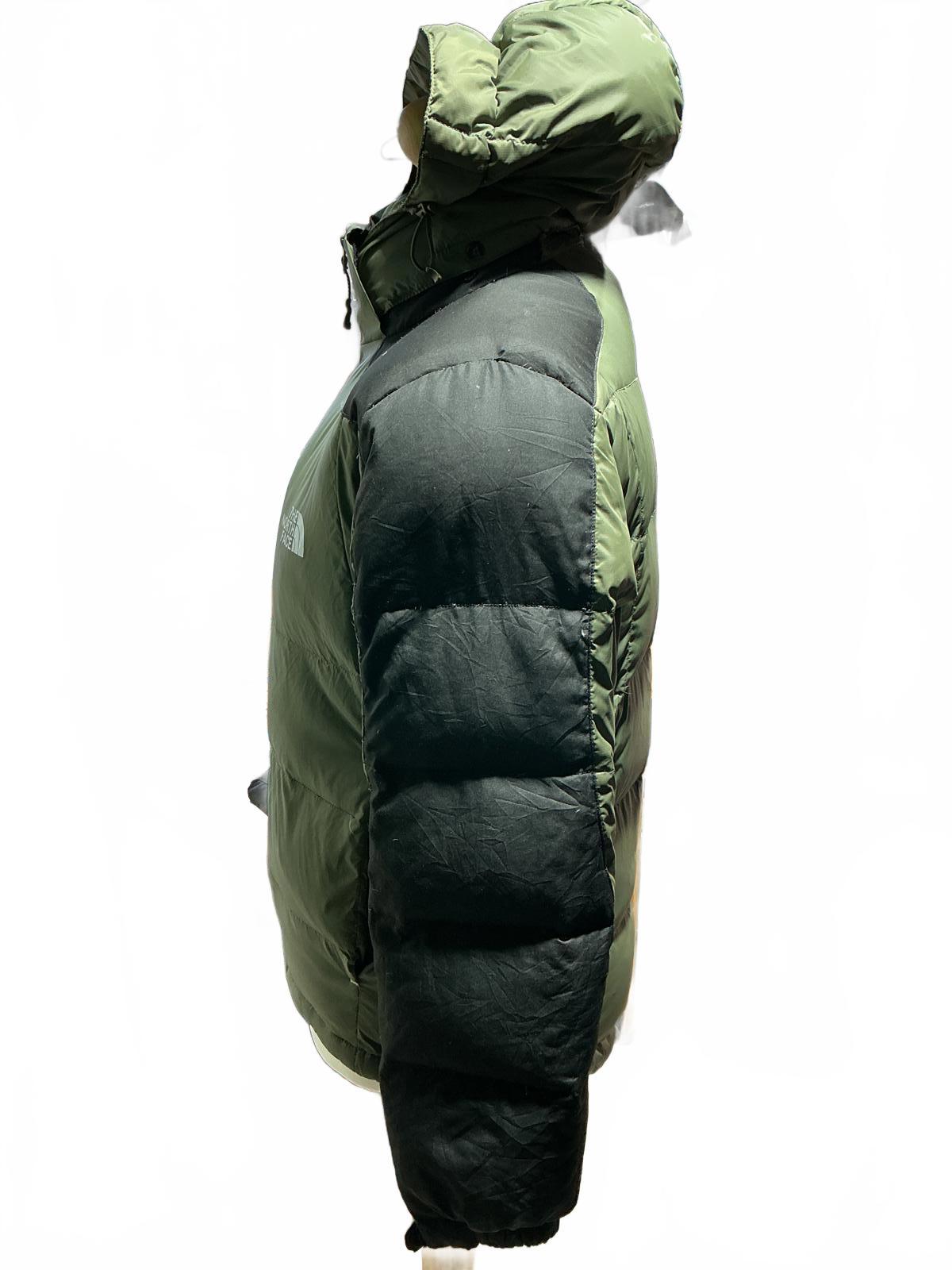 The North Face Men's Insulated Hooded Jacket Green and Black Summit Series
