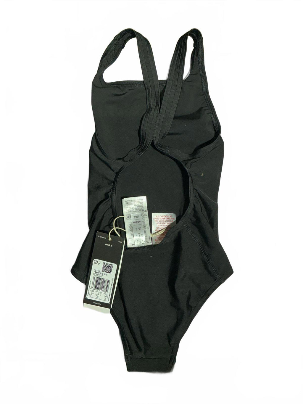 Adidas Black One-Piece Girls Swimsuit age 7-8