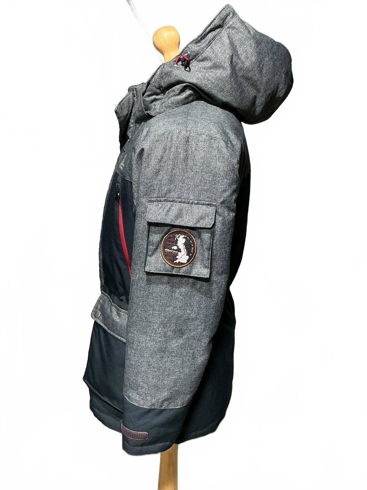 Mountain Equipment Men's Two-Tone Insulated Parka Jacket with Hood