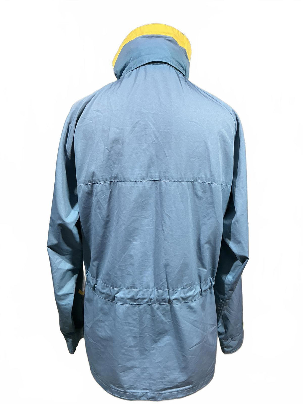 Berghaus Vintage Blue and Yellow Hooded Gemini Jacket Size XLarge