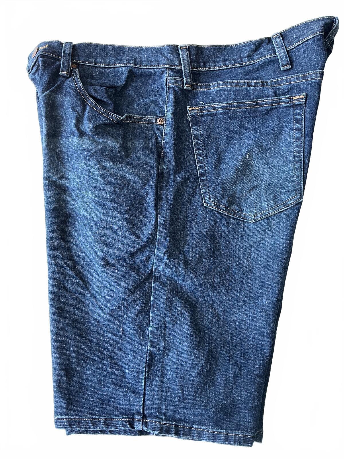 Wrangler Classic Blue Denim Shorts Waist 34in. Comfortable Fit