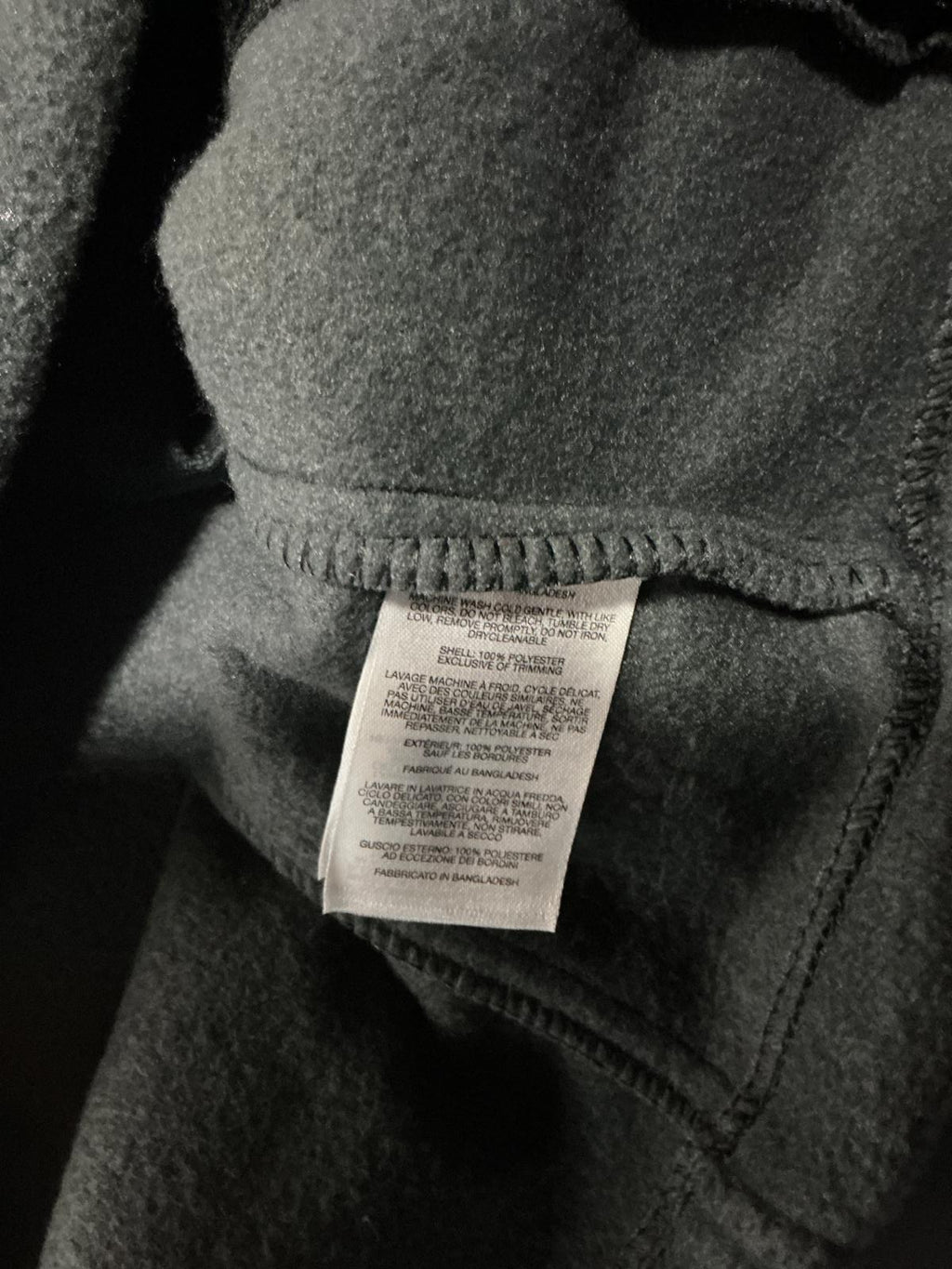 Columbia Men's Grey Fleece Jacket with Full Zip