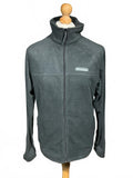 Columbia Men's Grey Fleece Jacket with Full Zip