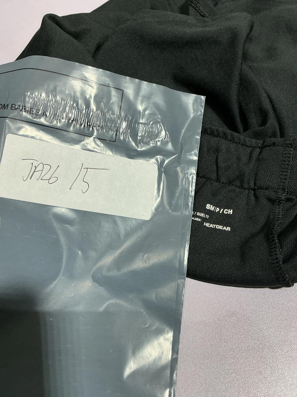 Under Armour Black Athletic Shorts with Logo Waistband