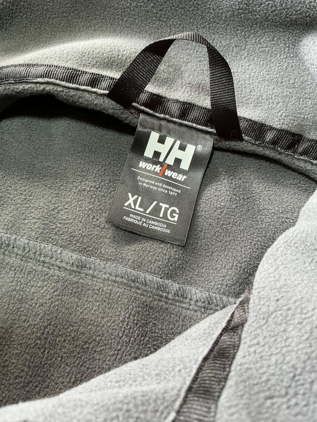 Helly Hansen Men's Black Softshell Jacket Size Regular XL Workwear Activewear