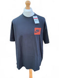 Nike Black Graphic T-Shirt Size Regular L Casual Streetwear Sportswear