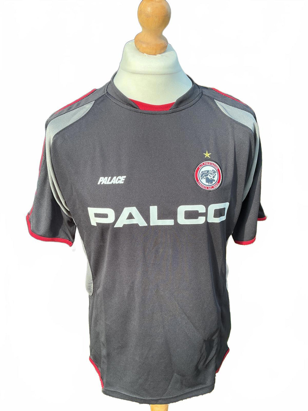 Palco Palace Black and Grey Sports T-Shirt Size Regular M