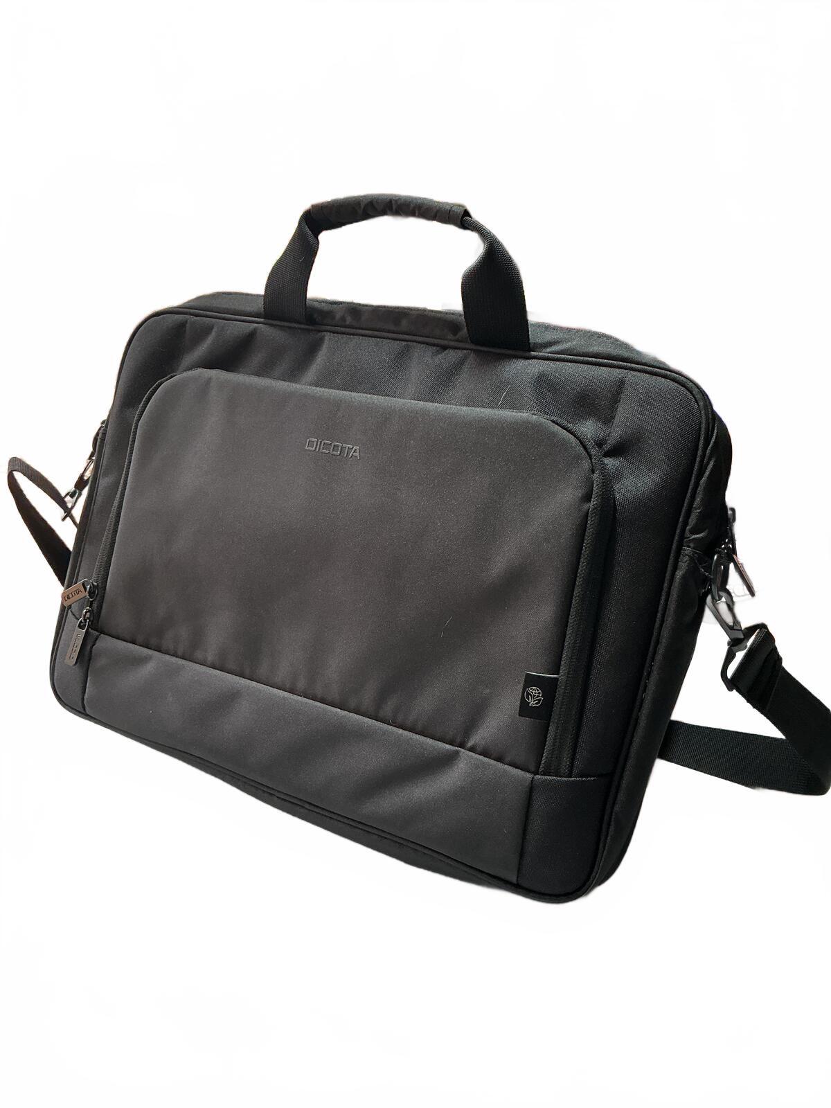 Dicota Black Laptop Bag with Shoulder Strap and Handles