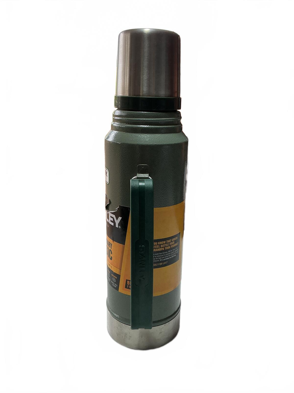 Stanley The Legendary Classic Vacuum Bottle Green 1 Litre Thermal Flask